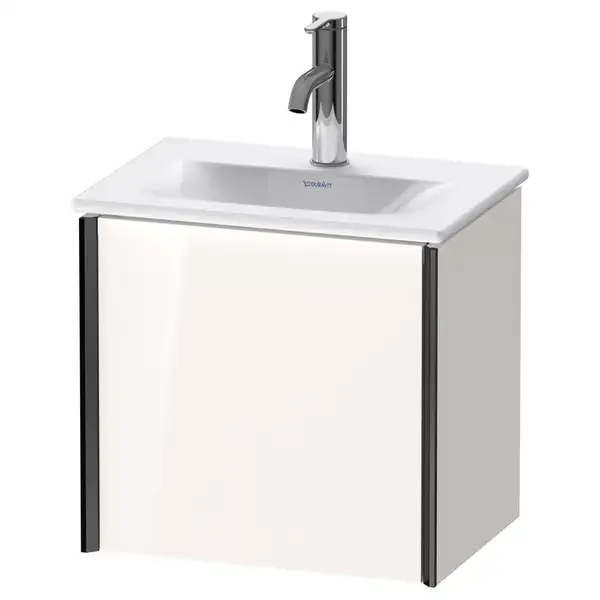 Тумба подвесная под раковину Duravit XViu 43 x 31 см, белый глянцевый (XV4030RB222) фото 1 Aquada.com.ua