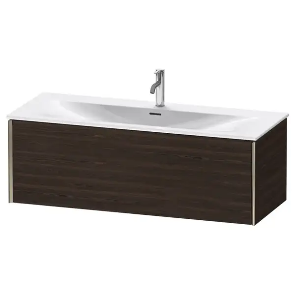 Тумба подвесная под раковину Duravit XViu 121 x 48 см, орех брашированный (XV40360B169) фото 1 Aquada.com.ua