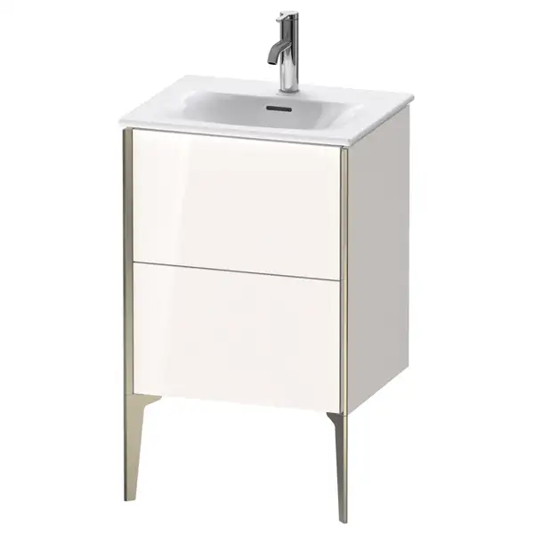 Тумба напольная под раковину Duravit XViu 51 x 42 см, белый глянцевый (XV40690B122) фото 1 Aquada.com.ua