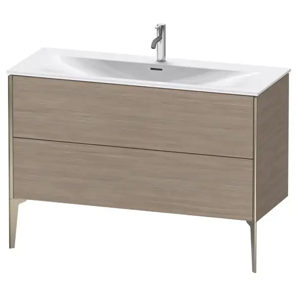 Тумба напольная под раковину Duravit XViu 121 x 48 см, сосна серебристая (XV43040B131) фото 1 Aquada.com.ua