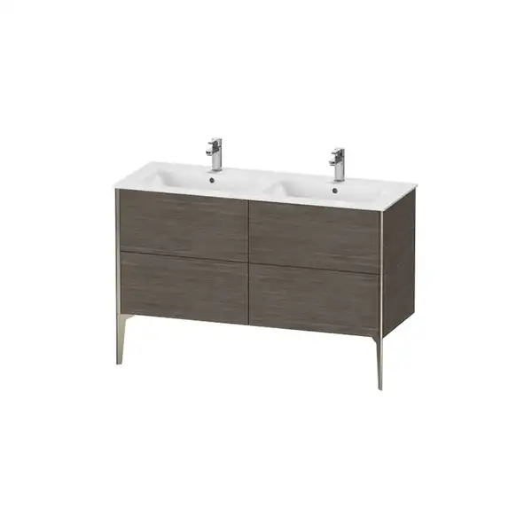 Тумба напольная под раковину Duravit XViu 128 x 48 см, сосна коричневая (XV44850B151) фото 1 Aquada.com.ua