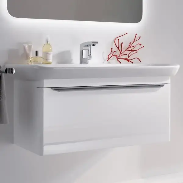 Тумба под раковину Geberit myDay 880х410х405 мм, глянцевая (824100000) фото 3 Aquada.com.ua