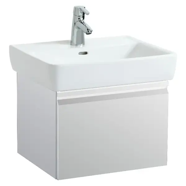 Тумба под умывальник 52 см Laufen Pro, белый матовый (H4830340954631) фото 1 Aquada.com.ua