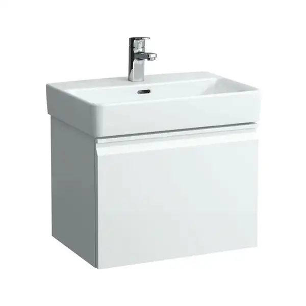 Тумба под умывальник 77 см Laufen Pro, белый матовый (H4830620954631) фото 1 Aquada.com.ua