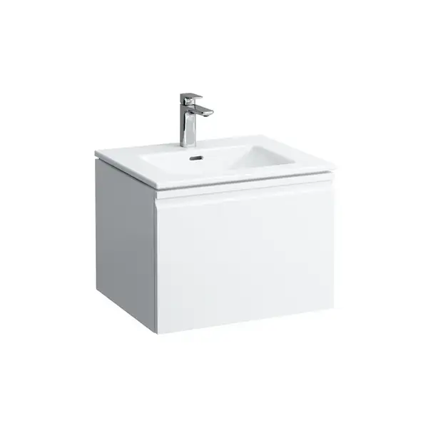 Тумба с умывальником 60 см Laufen Pro S, белый глянцевый (H8609624751041) фото 1 Aquada.com.ua