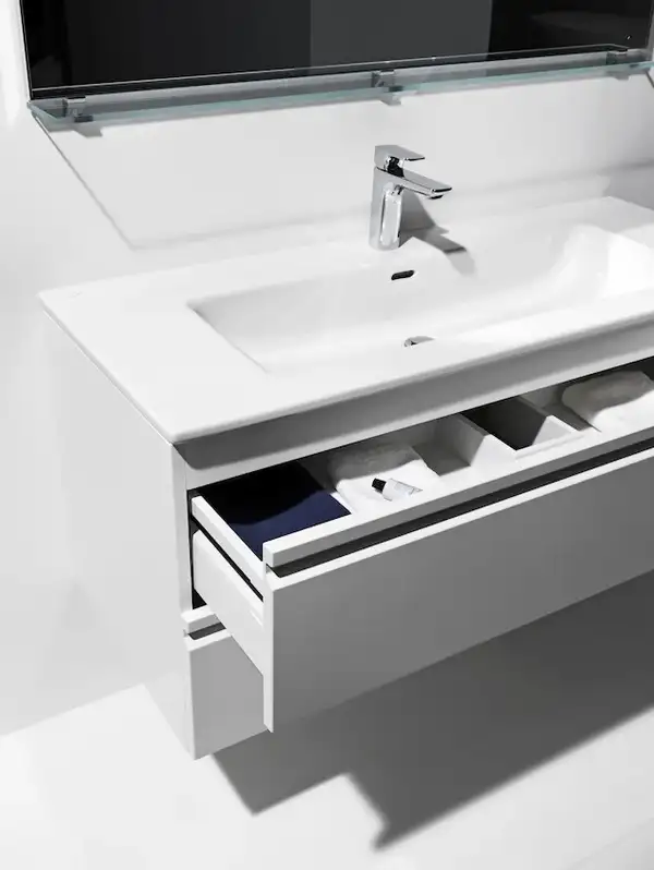 Тумба с умывальником 120 см Laufen Pro S, белый глянцевый (H8619674751041) фото 3 Aquada.com.ua