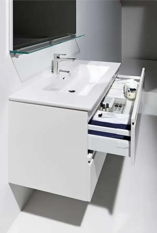 Тумба с умывальником 120 см Laufen Pro S, белый глянцевый (H8619674751041) фото 4 Aquada.com.ua