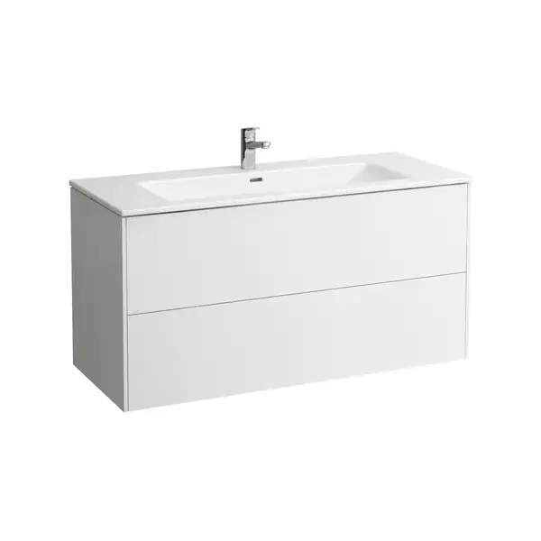 Тумба с умывальником 120 см Laufen Pro S, белый глянцевый (H8649632611041) фото 1 Aquada.com.ua