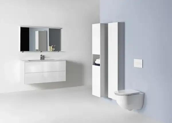 Тумба с умывальником 120 см Laufen Pro S, белый глянцевый (H8649632611041) фото 2 Aquada.com.ua