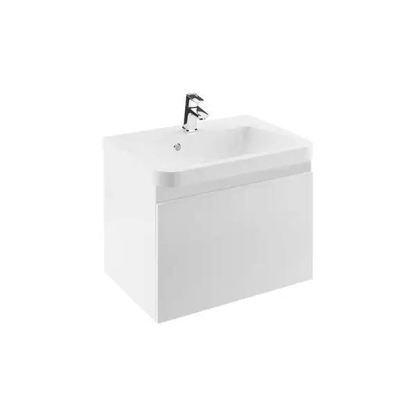 Тумба под раковину Ravak 10° 550х450х450 мм, белая (X000000733) фото 1 Aquada.com.ua