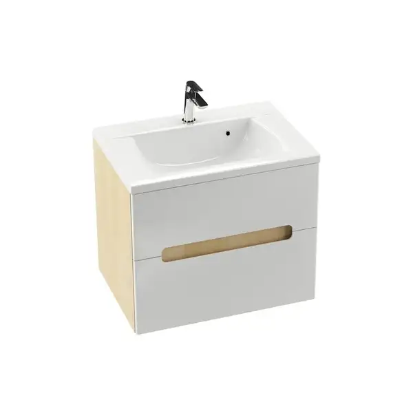 RAVAK SD 700 Classic II шафка під умивальник лате/білий (X000000908) фото 1 Aquada.com.ua