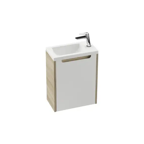Шкафчик под мини раковину Ravak SD Classic 530 х 400 х 220 мм, латте (X000000944) фото 1 Aquada.com.ua