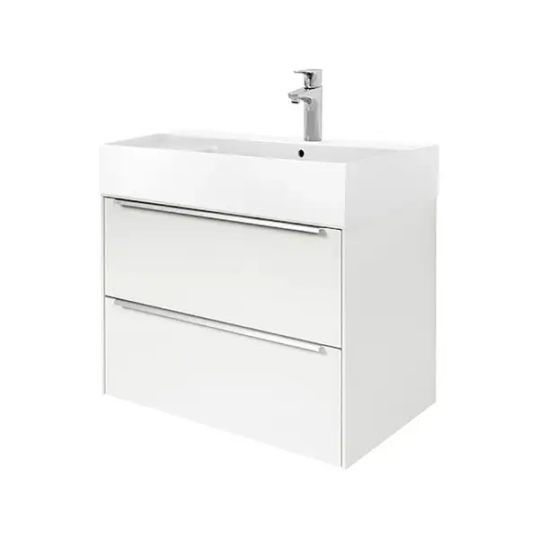 Тумба з умивальником Roca Inspira, 80, білий (A851076806)
