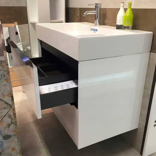 Тумба з умивальником Roca Inspira, 80, білий (A851076806)