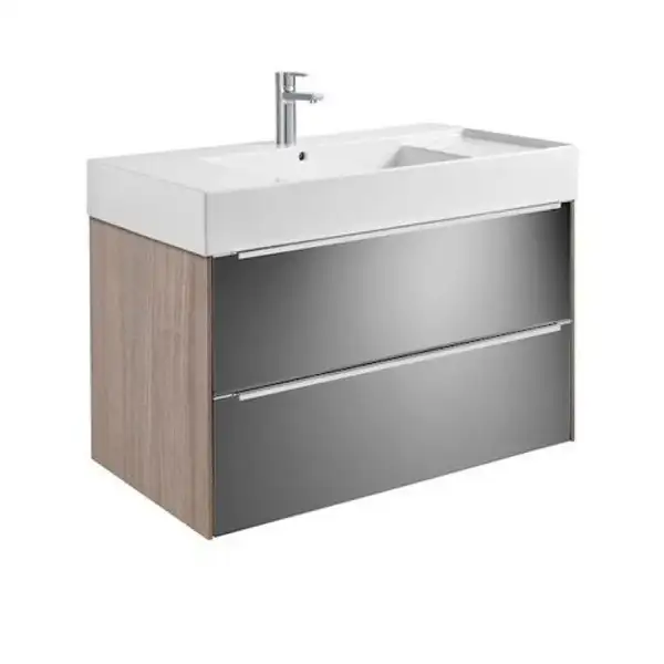 Тумба з умивальником Roca Inspira, 100, дуб (A851077403)