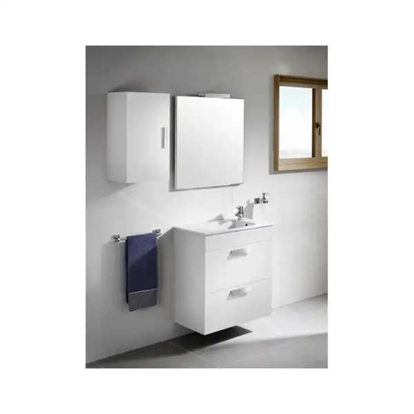 Умивальник Roca Debba 605х360 мм + тумба під умивальник, білий (A855905806)