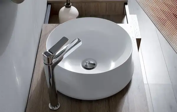 Тумба под раковину с консолью Simas Frame 181 х 57 х h72 см, дуб тёмный (FM2 Rovere scuro) фото 3 Aquada.com.ua