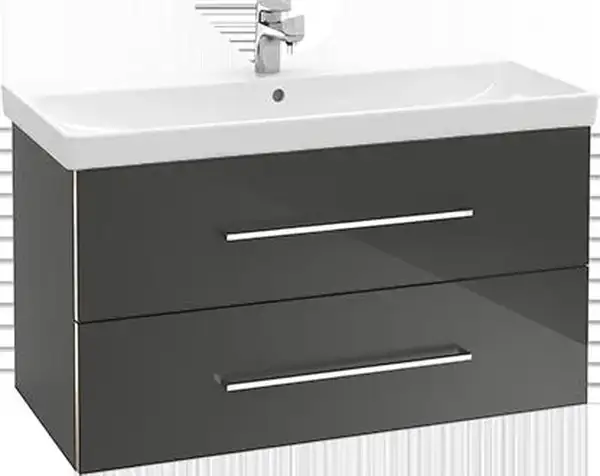 Тумба под раковину Villeroy & Boch Avento 980 x 514 mm белый глянец (A89200B4) фото 1 Aquada.com.ua