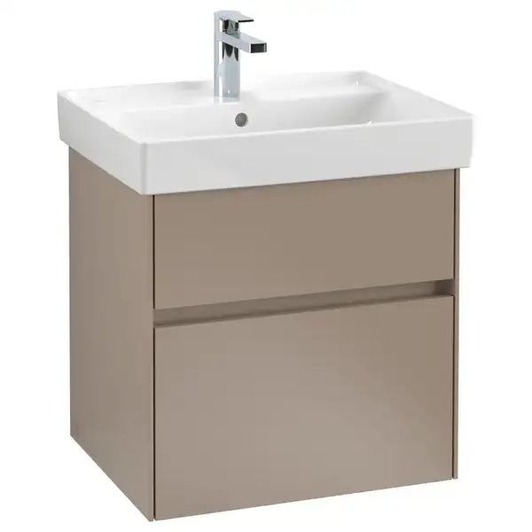 Тумба под умывальник 55,4 см Villeroy & Boch Collaro (Truffle Grey) (C00800VG) фото 1 Aquada.com.ua