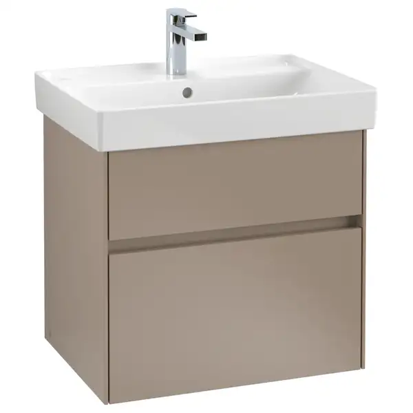 Тумба под умывальник 60,4 см Villeroy & Boch Collaro (Truffle Grey) (C00900VG) фото 1 Aquada.com.ua