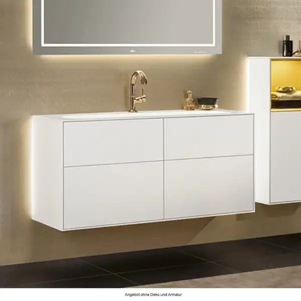 Тумба под раковину Villeroy & Boch Finion 1196 x 591 x 498 mm без подсветки (F05000GF) фото 2 Aquada.com.ua