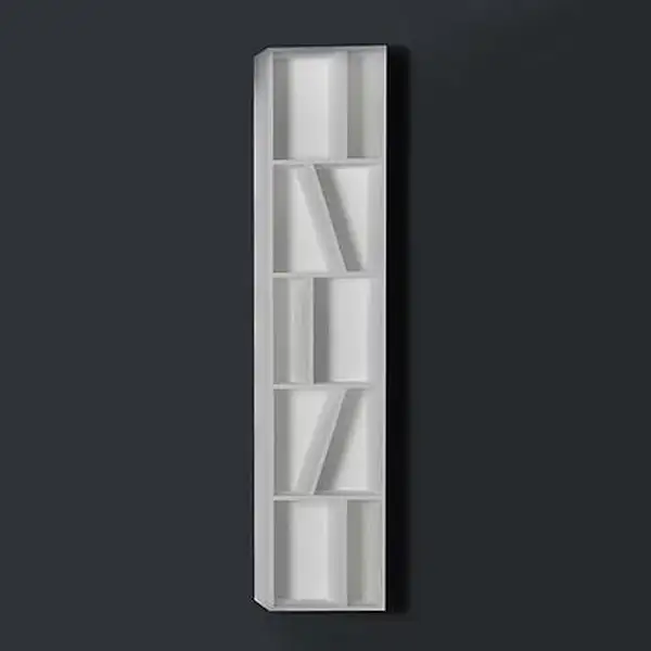 VOLLE Пенал 30*20*145см подвесной открытый каменный Solid surface (18-40-427) фото 1 Aquada.com.ua