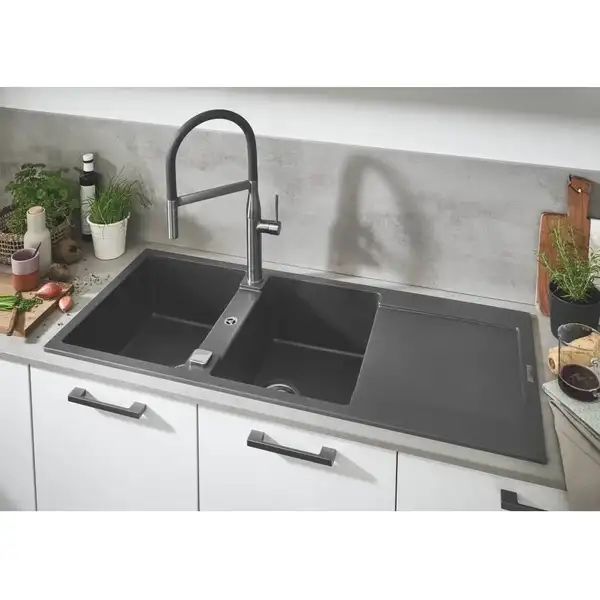 GROHE Мойка кварцевая Sink K500 двойная (31647AT0)