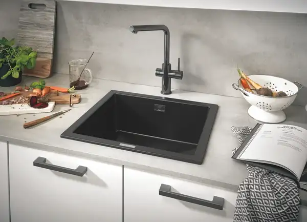 Grohe K700U Мийка кухонна, графіт (31654AP0)