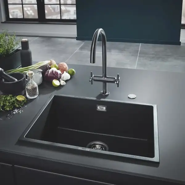 Grohe K700U Мийка кухонна, графіт (31654AP0)