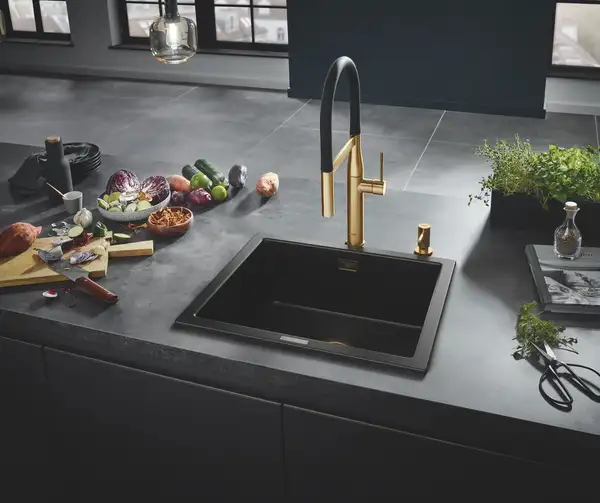 Grohe K700U Мийка кухонна, графіт (31654AP0)
