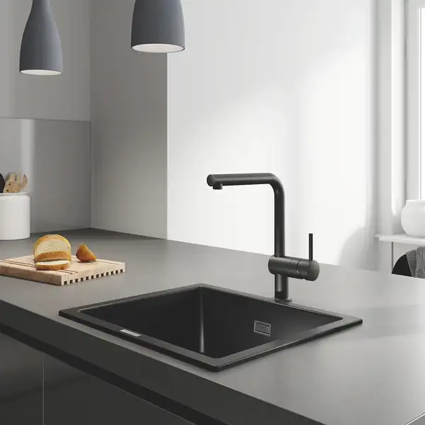 Grohe K700U Мийка кухонна, графіт (31654AP0)