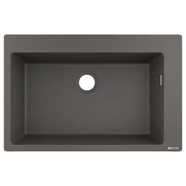 Hansgrohe S51 S510-F660 Кухонна мийка, stonegrey (43313290)