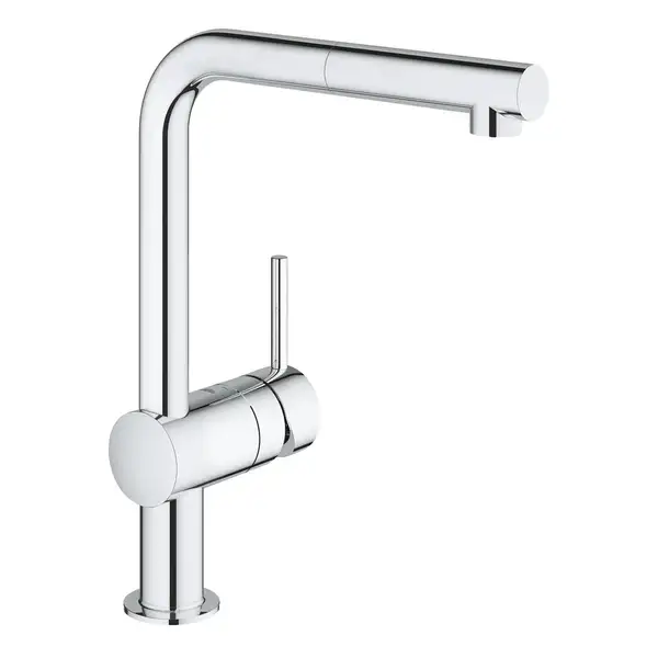 GROHE Комплект Мийка для кухні 860 x 500 мм з ексцентриком, 1 чаша + Minta Змішувач одноважільний для мийки (31573sd0) (31573SD0)