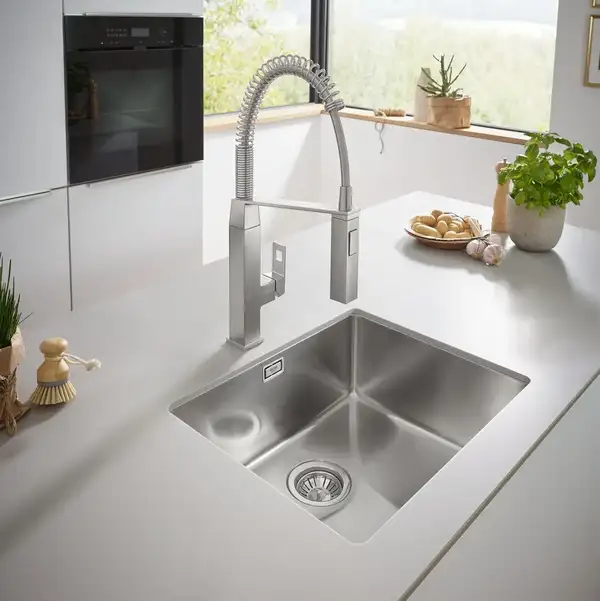 Кухонна мийка Grohe EX Sink K700U, сталь (31574SD0)