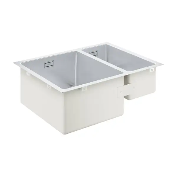 Кухонна мийка Grohe K700U 60-S 59.5/45 1.5 л, 1.5 чаші, сталь (31577SD1) (31577SD0)