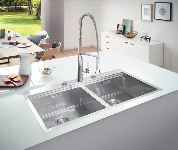 Мийка кухонна Grohe EX Sink K800 Подвійна (120 cm) (31585SD0)