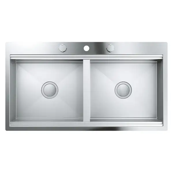 Мийка кухонна Grohe EX Sink K800 Подвійна (120 cm) (31585SD0)