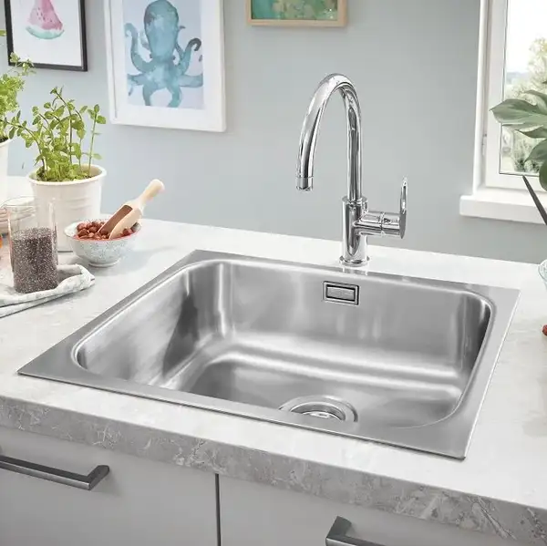 Мийка для кухні із нержавіючої сталі Grohe K200 (31719SD0)