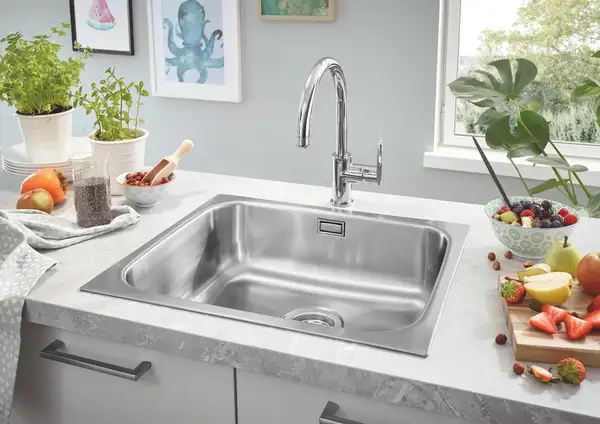 Мийка для кухні із нержавіючої сталі Grohe K200 (31719SD0)
