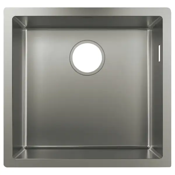 Встраиваемая кухонная мойка Hansgrohe S71 S711-F450 (цвет - нержавеющая сталь) 450 (43426800) фото 1 Aquada.com.ua