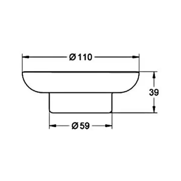 Мильниця Grohe Essentials New (40368001)