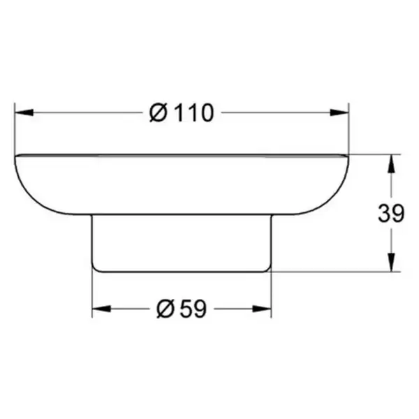 Мильниця Grohe Essentials New (40368001)