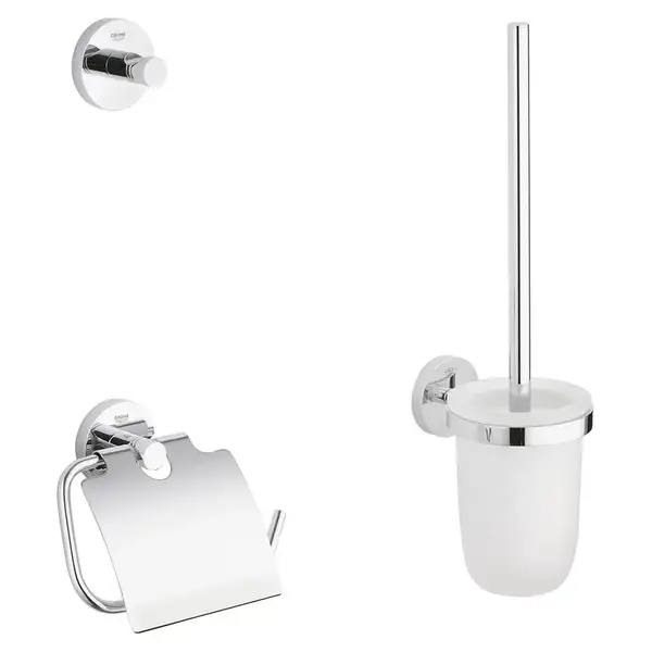 Набір аксесуарів 3 в 1 Grohe Essentials New (40407001)