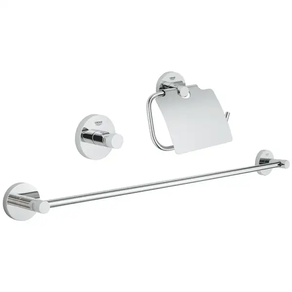 GROHE Набор аксессуаров Essentials  (3 предмета) (40775001) фото 3 Aquada.com.ua