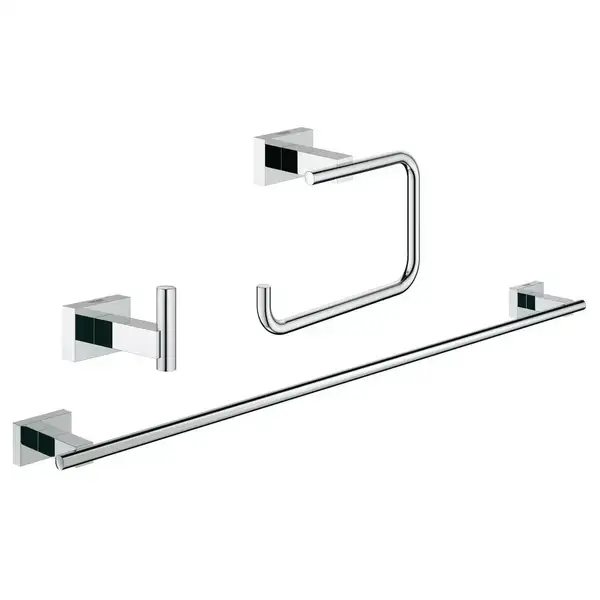 Набір аксесуарів 3 в 1 Grohe Essentials Cube New (40777001)