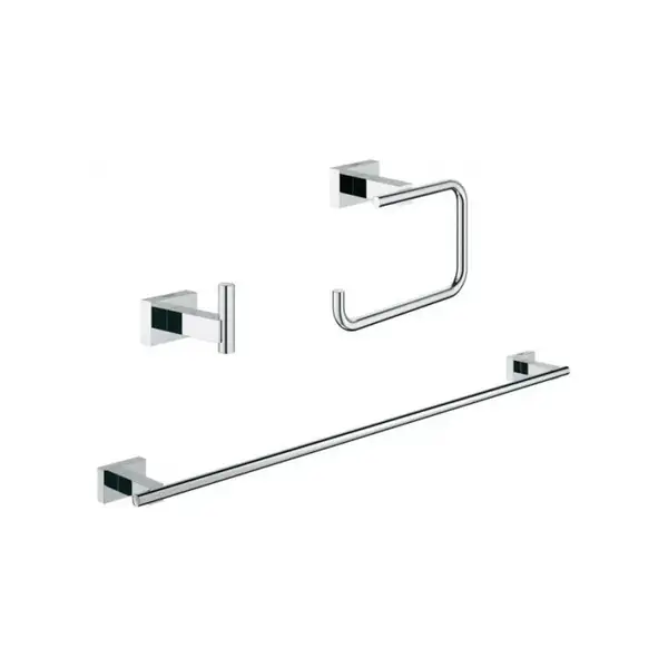 Набір аксесуарів 3 в 1 Grohe Essentials Cube New (40777001)