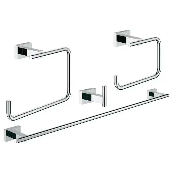 Набір аксесуарів 4 в 1 Grohe Essentials Cube New (40778001)