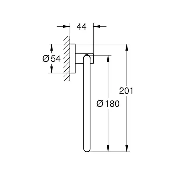 GROHE Набір аксесуарів Essentials  4 в 1 (40823001)