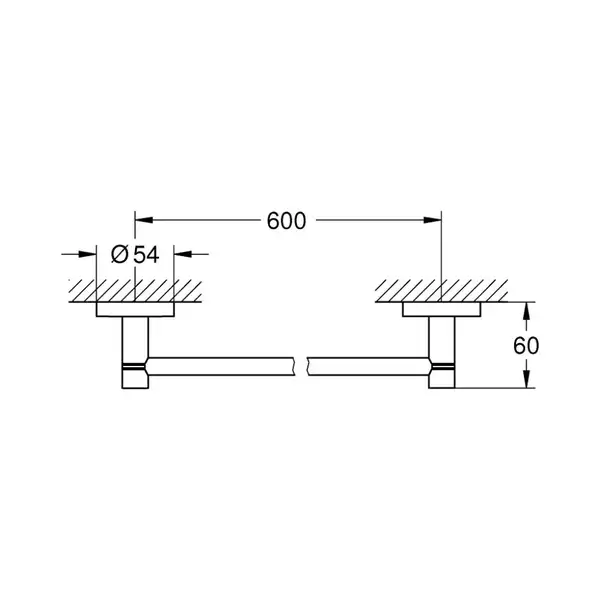 GROHE Набір аксесуарів Essentials  4 в 1 (40823001)