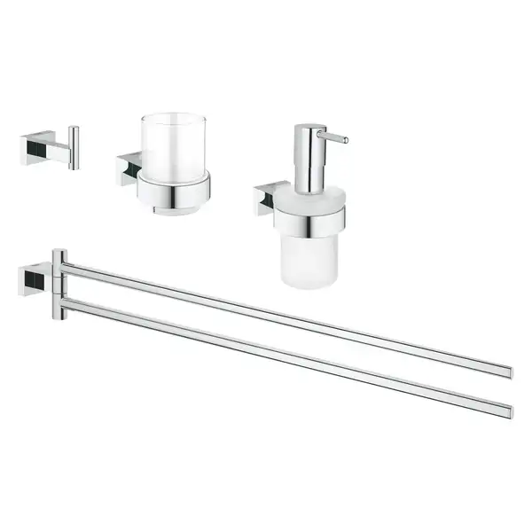 GROHE Набір аксесуарів для ванни 4 в 1 Essentials Cube  (40847001)